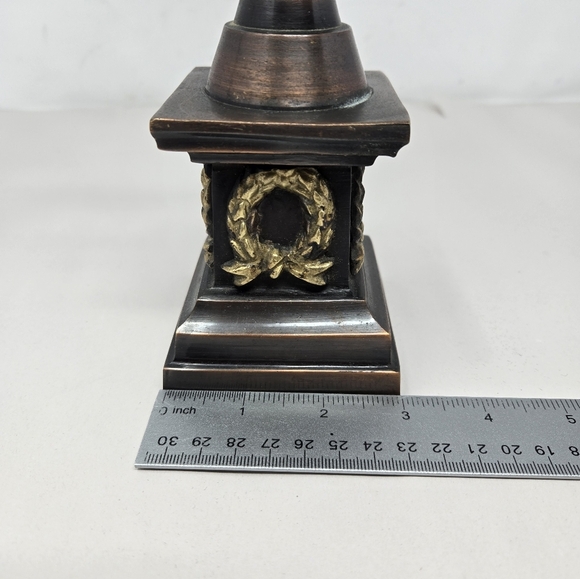 Armillary Metal Sphere Copper Brown Color Celestial Globe Rings Arrow Equator - Picture 7 of 8